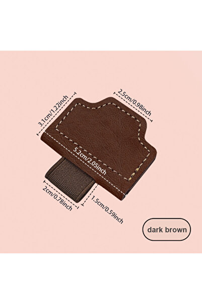 Choice 1PS dark brown High Appearance Magnetic Bookmark, Creative and Fresh, ...