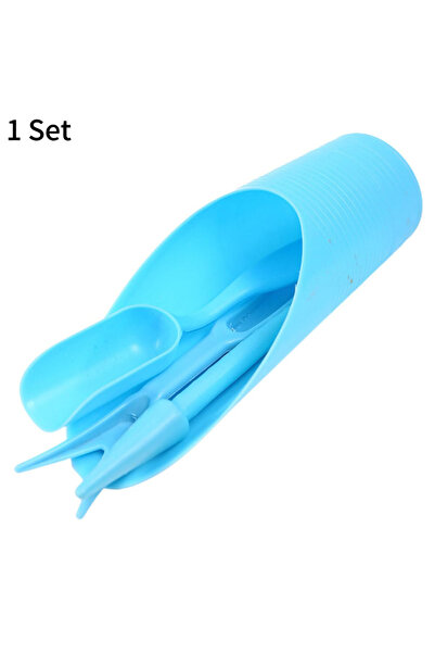 Choice 4pcs set Blue 4pcs/set, Plastic Durable Bucket shovel Potted Cultivati...