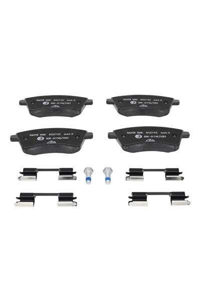 Ate Brake pad set, disc brake 13.0460-2742.2