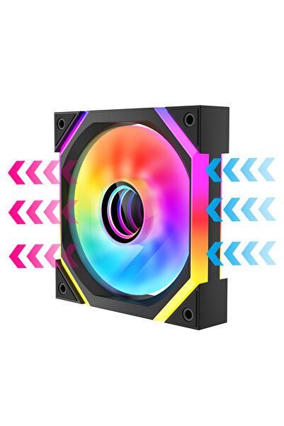 Choice1 A-RGB WHITE Galaxy SE-BR Jungle Leopard Galaxy SE ARGB chassis fan 12...