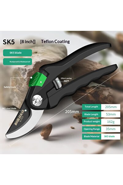 choice2 Brown Garden Pruning Tool Set - Plant Trim Pruner Cut Secateur Shrub ...