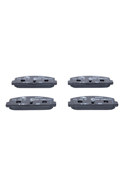 Ate Brake pad set, disc brake 13.0460-5804.2