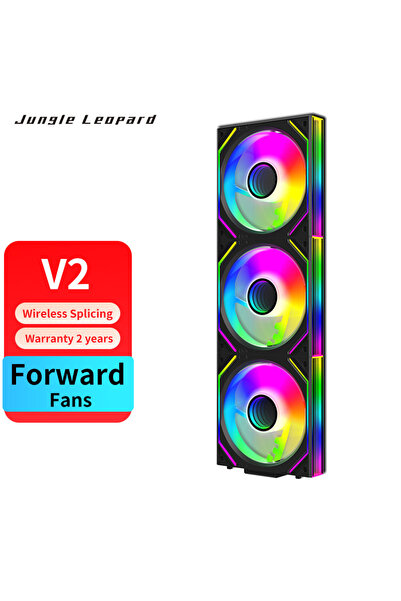 Choice3 A-RGB Other V2 B 3in1 120mm ARGB PC Case Fan with Infinity Mirror - 5...