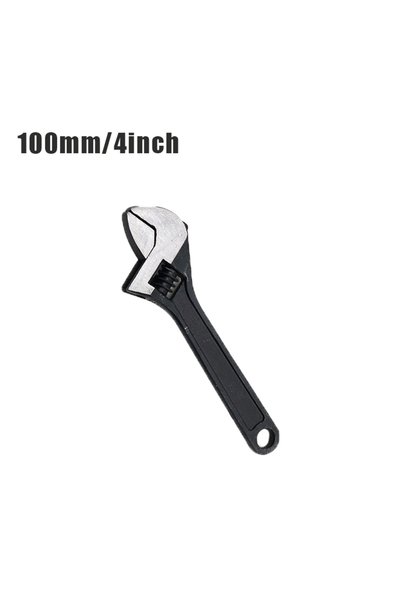 Choice 4inch Black 1Pc Steel 2.5Inch-4Inch Black/Silver Monkey Wrench Mini Op...