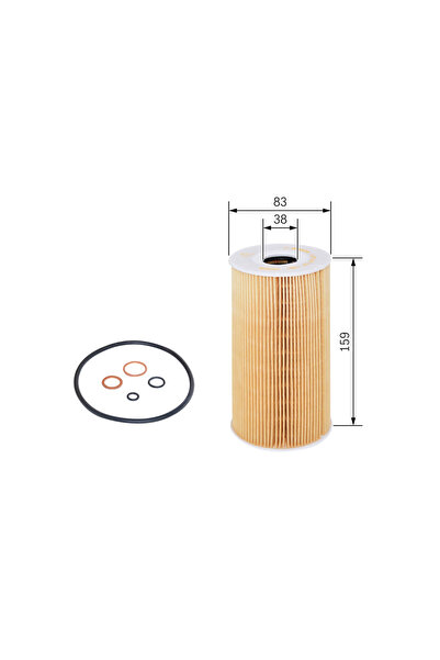 Bosch Oil filter 1 457 429 139