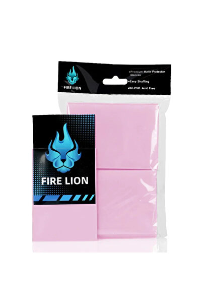 Choice6 Pink 66x91mm 100PCS 66x91mm 2.60x3.58inch Matte Katana Trading Card S...