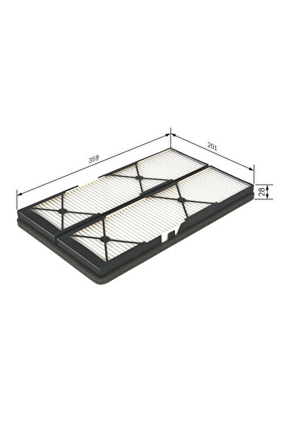 Bosch Filtru, aer interior 1 987 432 044