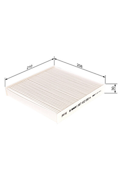 Bosch Filter, interior air 1 987 432 080