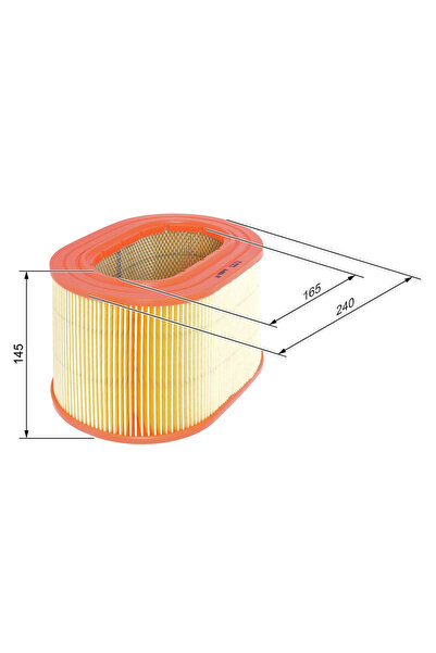 Bosch Air filter F 026 400 557