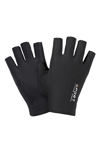 Choice3 Half Black 1 Pair Outdoor Sport Fishing Gloves Touch Screen Thin Anti...