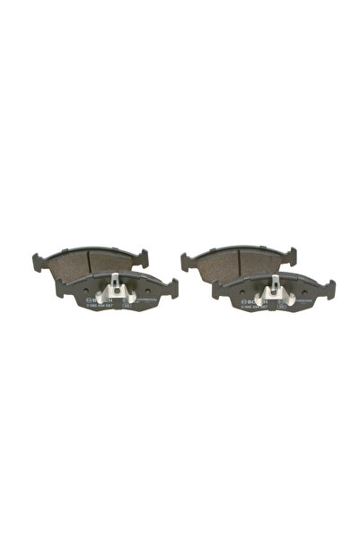 Bosch Комплект спирачни накладки, дискови спирачки 0986494687 Fiat 500/500 C/...