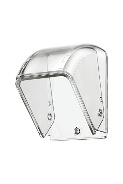 Choice White Wireless Doorbell Cover Outdoor Waterproof Call Cover Transparen...