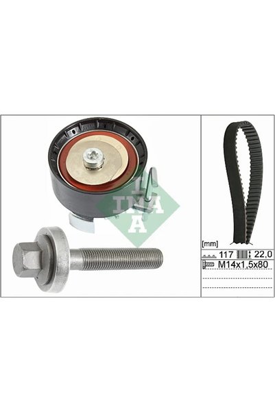 İna Timing belt set 530 0605 10