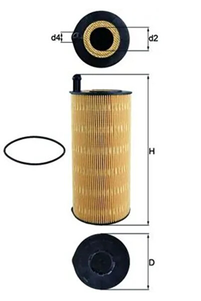 Mahle Original Φίλτρο λαδιού OX 423/9D