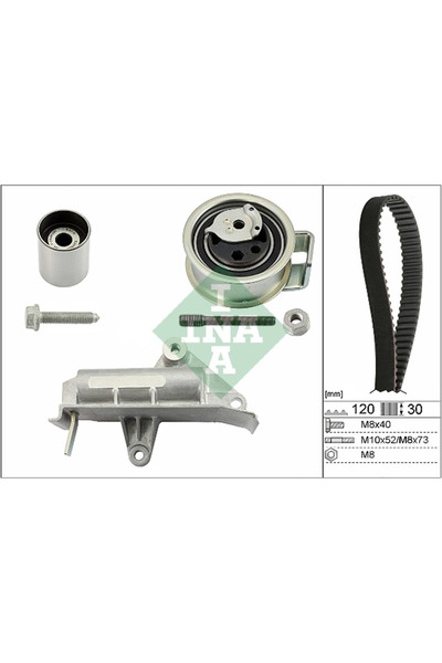 İna Set curea de distribuție 530 0177 10