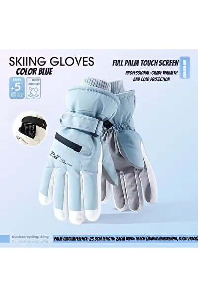 Choice1 Blue Women Thermal Winter Cycling Gloves Non-Slip Touch Screen Ski Gl...