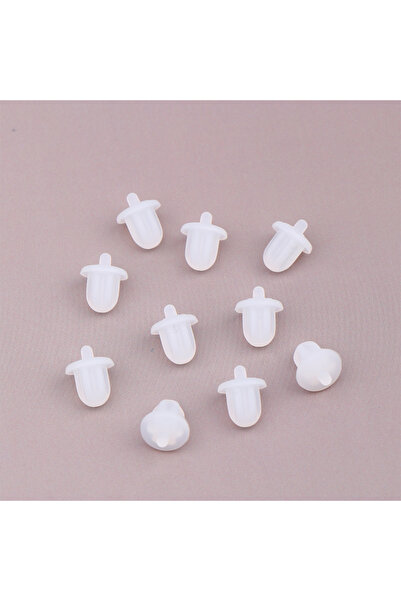 choice2 Transparent 10pcs 5/10Pcs Silicone Rubber Anti Dust Plugs 6.35mm Inte...
