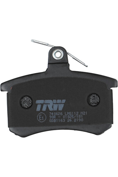 TRW Комплект спирачни накладки, дискови спирачки GDB1163