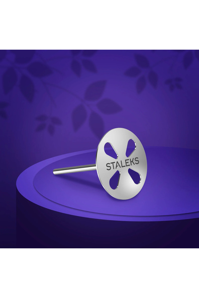STALEKS PODODISC PRO L Pedikür Disk (25 mm), 180 Grit Törpüler Set Ile (5 Adet)