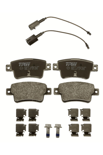 TRW Brake Pad Set, disc brake GDB1872