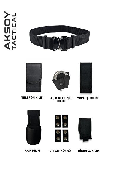 a+ aksoy tactical Σετ Palaska με μεταλλική πόρπη Cobra