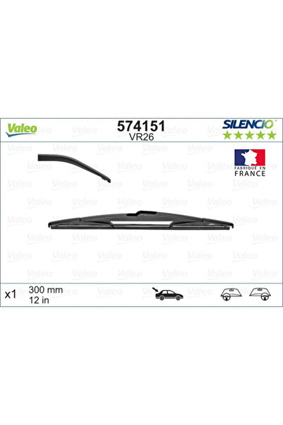 VALEO Μάκτρο υαλοκαθαριστήρα 574151