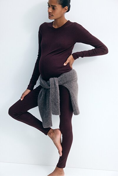 H&M MAMA 2 Parçalı Ribanalı Jarse Set