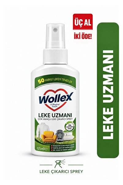 WOLLEX Profesyonel Leke Çıkarıcı – Güçlü Formül ve Etki