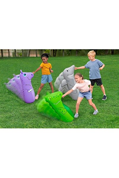 BESTWAY Bop Bags Zürafa Desenli Hacıyatmaz 89 cm Sulu Hacı Yatmaz