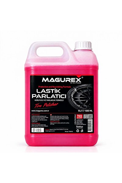 MAGUREX Lastik Parlatıcı 5 L – Profesyonel Oto Lastik Parlatma ve Koruma – Yo...