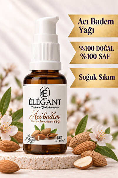 Acıbadem Yağı 30 ml - %100 Saf Ve Doğal - Soğuk Sıkım