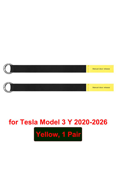 Choice Yellow for all M3 MY for Tesla Model 3 Y 2026 Juniper Rear Door Emerge...
