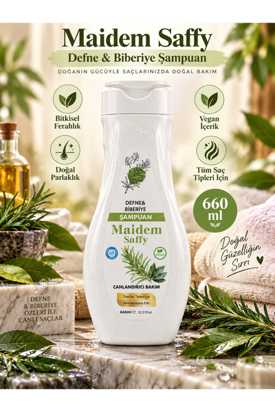 Şampuan Defne Biberiye 660 ML