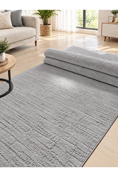Alya Home Kaymaz Tabanlı Elit Bukle Kesme Salon Koridor Mutfak Halısı Yolluk ...