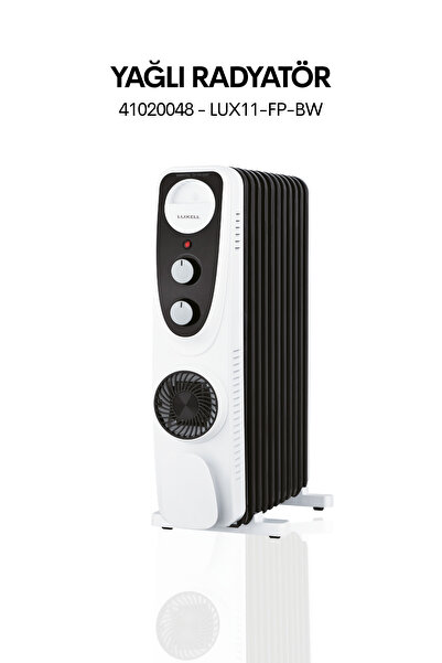 Luxell Lux11-Fp-Bw 11 Dilim 2700 Watt Turbo Fanlı Yağlı Radyatör