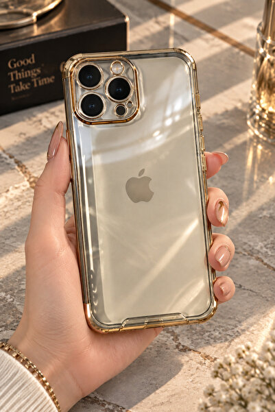 iPhone 13 Pro Max Uyumlu Premium Sert Kılıf – Sararmaz – Darbe Korumalı – Dayanıklı ve Şık Tasarım