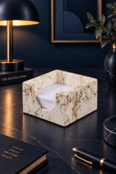 betonmall Bloknotluk El Yapımı Beton Bloknotluk 10x10 cm