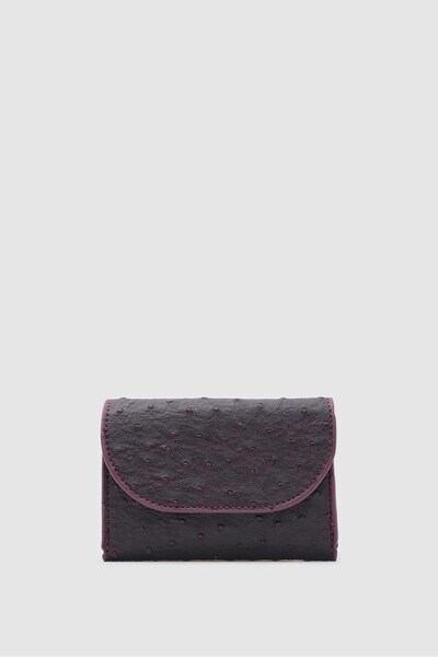 Shule Bags Siora Midi Kadın Cüzdan Bordo