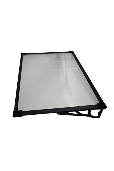 MAPROFI Copertina pentru Usa MAX PRO 120x80 cm Transparent/Negru, Placa Polic...