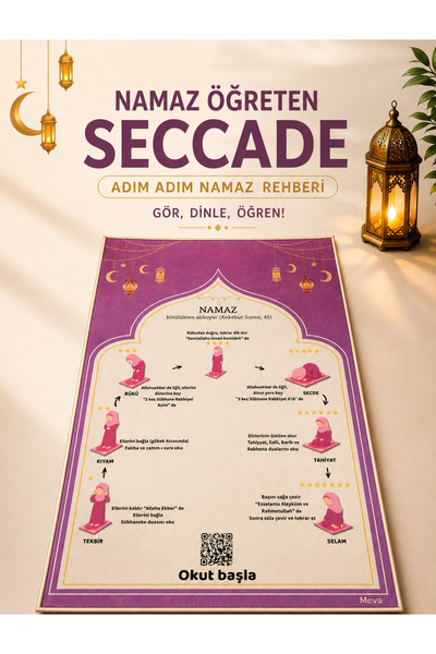 Mevatr Namaz Öğreten Seccade