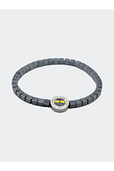 Fenerbahçe FB KARE HEMATİT (4MM) DOĞALTAŞ BİLEKL