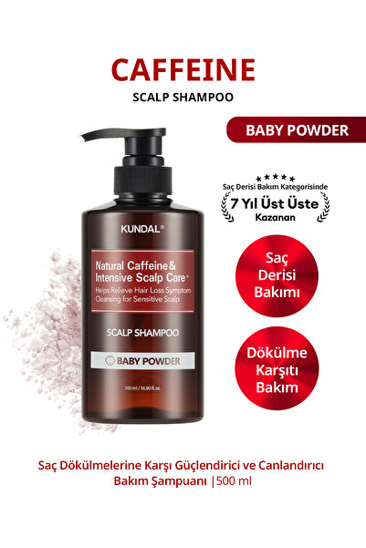 Kundal Caffeine-Containing Anti-Hair Loss Care Shampoo Caffeine Scalp Shampoo...