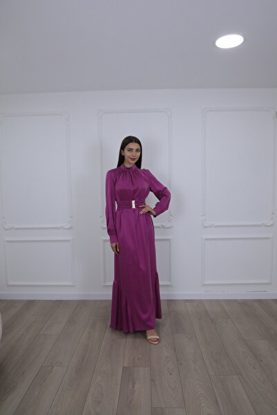 SENNA ALESSI DRESS Fuşya