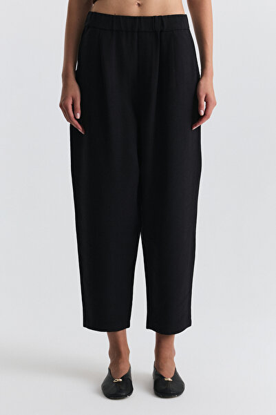 Antioch Black Lyocell Blend Women's Trousers