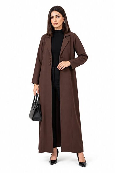 Azria Fashion عباءة كلاسيكية على طراز البليزر