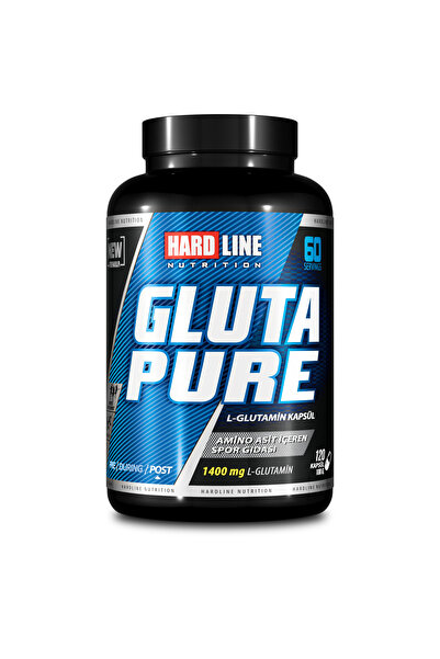 Hardline Glutapure 120 Kapsül Glutamin