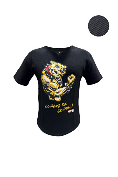 Hardline Mascot Oversize T-Shirt - Loose and Tall, Large Fit Details Exposed