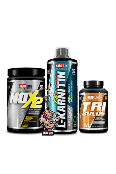 Hardline Ekstra Performans Thermo L-karnitin Yeşil Elma 1000mg + Nox2 Karadut...