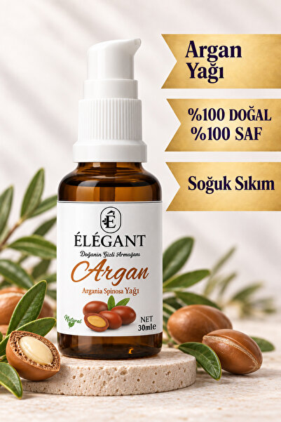 Argan Yağı 30ml - %100 SAF, %100 DOĞAL - Soğuk Sıkım