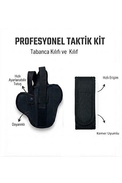 a+ aksoy tactical Imperteks Kelebek Tabanca Kılıfı ve Tekli Kılıfı Siyah